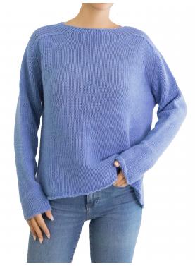 Maglione tinta unita girocollo